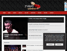 Tablet Screenshot of fight-madness.com